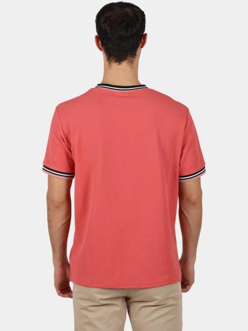 tricou cu maneci scurte pt. barbati Nautica Seaton T-Shirt rosu 4