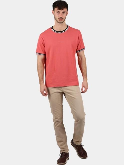 tricou cu maneci scurte pt. barbati Nautica Seaton T-Shirt rosu 5