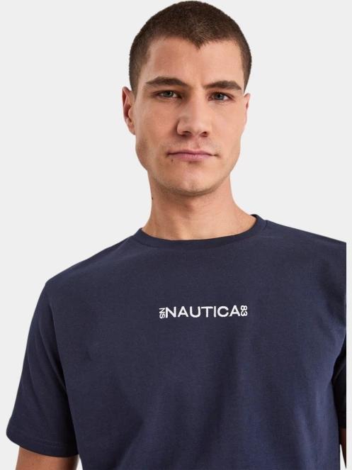 tricou cu maneci scurte pt. barbati Nautica Ramon T-Shirt albastru inchis 4