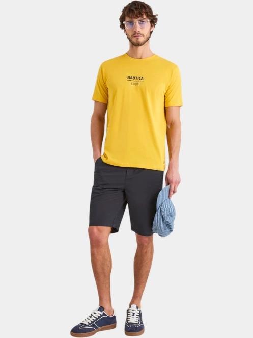 tricou cu maneci scurte pt. barbati Nautica Sirena T-Shirt galben 4