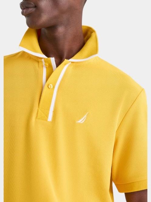 tricou cu guler pt. barbati Nautica Pelagia Polo Shirt galben 5