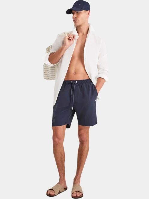 sorturi de baie pentru barbati pt. barbati Nautica Salacia Swim Shorts albastru inchis 4