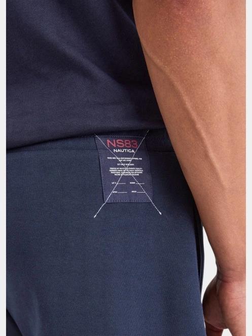 pantaloni scurti de trening pt. barbati Nautica Velia Fleece Short albastru inchis 6