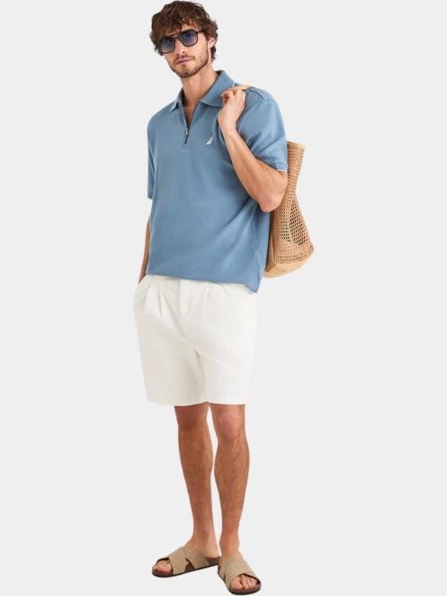 tricou cu guler pt. barbati Nautica Bruma Short Sleeve Polo verde 4