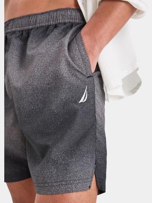 sorturi de baie pentru barbati pt. barbati Nautica Mistral Swim Short negru 5