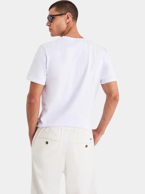 tricou cu maneci scurte pt. barbati Nautica Mosa T-Shirt alb 3