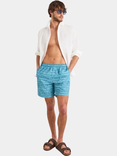 sorturi de baie pentru barbati pt. barbati Nautica Vasa Swim Short albastru 4