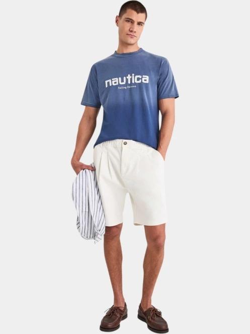 tricou cu maneci scurte pt. barbati Nautica Astillo T-Shirt albastru inchis 4