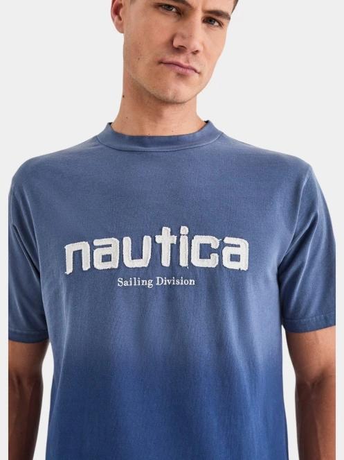 tricou cu maneci scurte pt. barbati Nautica Astillo T-Shirt albastru inchis 5