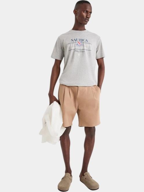 tricou cu maneci scurte pt. barbati Nautica Timon T-Shirt gri 4