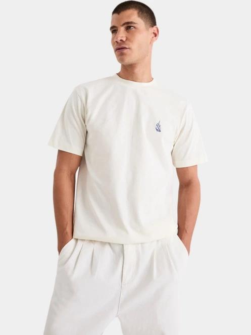 tricou cu maneci scurte pt. barbati Nautica Kokay T-Shirt alb 2