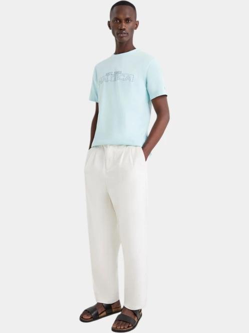 tricou cu maneci scurte pt. barbati Nautica Medway T-Shirt albastru deschis 4