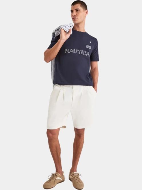 tricou cu maneci scurte pt. barbati Nautica Aire T-Shirt albastru inchis 4