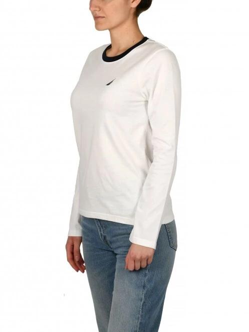 tricou cu maneci lungi pt. femei Nautica Mindy LS T-Shirt alb 3