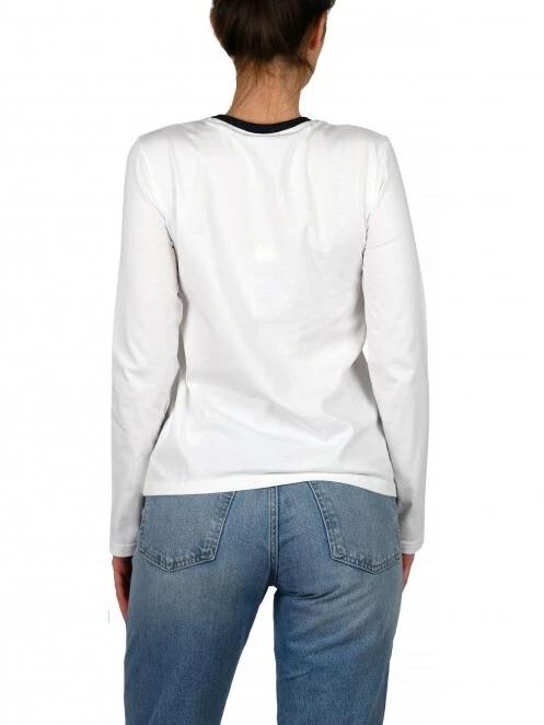 tricou cu maneci lungi pt. femei Nautica Mindy LS T-Shirt alb 4
