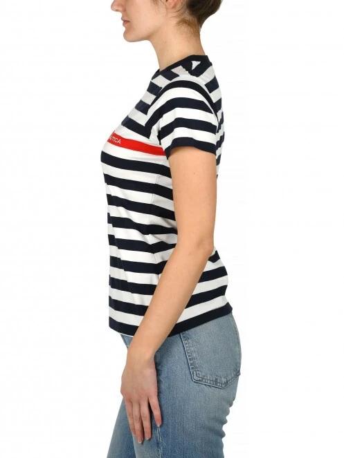 tricou cu maneci scurte pt. femei Nautica Hayden T-Shirt albastru inchis 3