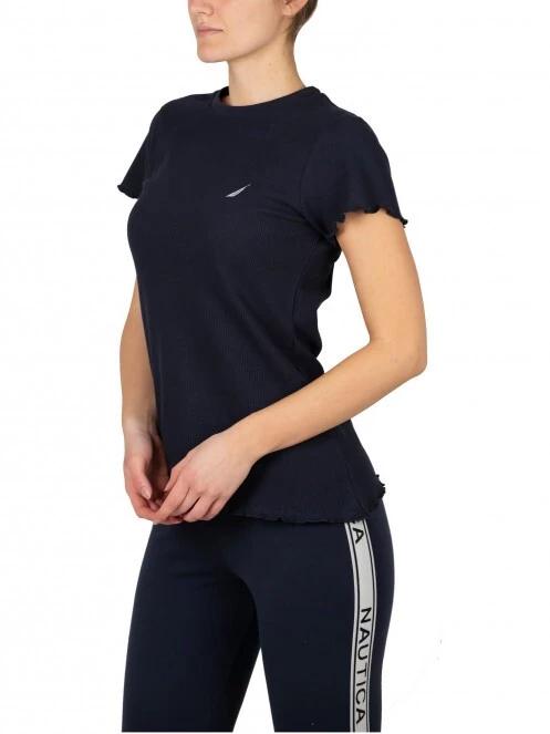tricou cu maneci scurte pt. femei Nautica Kendal T-Shirt albastru inchis 3