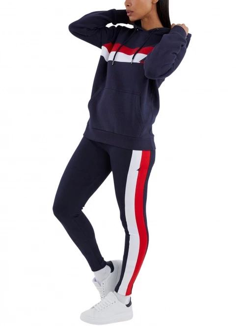 pulover cu gluga pt. femei Nautica Robyn OH Hoodie albastru inchis 4