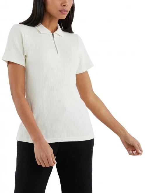 tricou cu guler pt. femei Nautica Bea Polo Shirt nisip 2