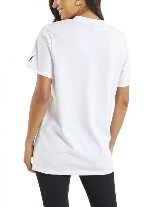 tricou cu maneci scurte pt. femei Nautica Rowena T-Shirt alb 3