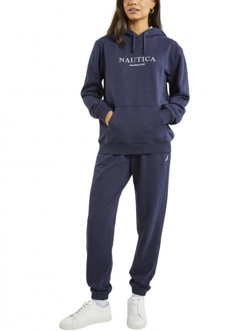 pulover cu gluga pt. femei Nautica Clemence OH Hoody albastru inchis 4
