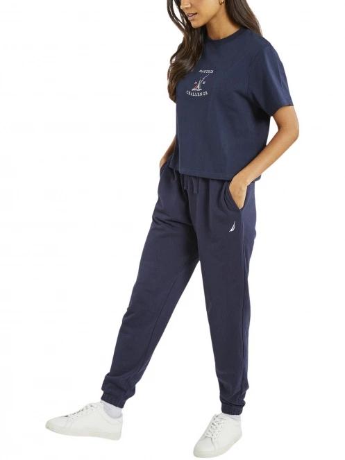 tricou cu maneci scurte pt. femei Nautica Avignon T-Shirt albastru inchis 4