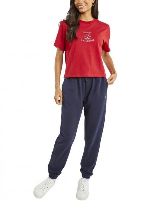tricou cu maneci scurte pt. femei Nautica Avignon T-Shirt rosu 4