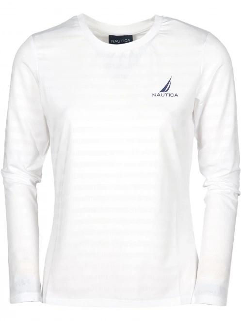 tricou cu maneci lungi pt. femei Nautica Laurie LS T-shirt alb 2