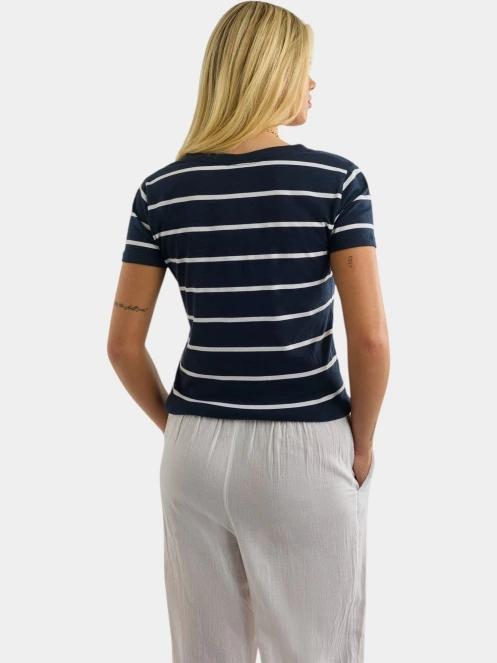 tricou cu maneci scurte pt. femei Nautica Hosta T-Shirt albastru inchis 3