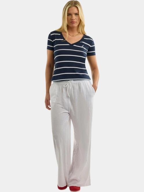 tricou cu maneci scurte pt. femei Nautica Hosta T-Shirt albastru inchis 4