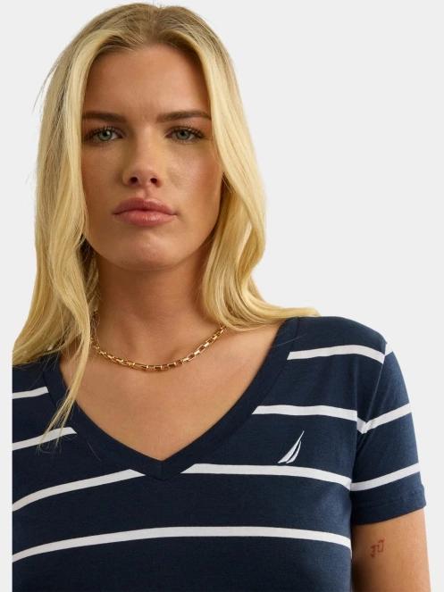 tricou cu maneci scurte pt. femei Nautica Hosta T-Shirt albastru inchis 5