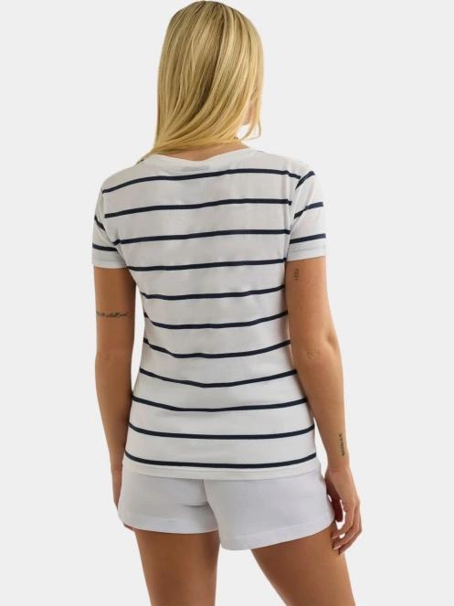tricou cu maneci scurte pt. femei Nautica Hosta T-Shirt alb 3
