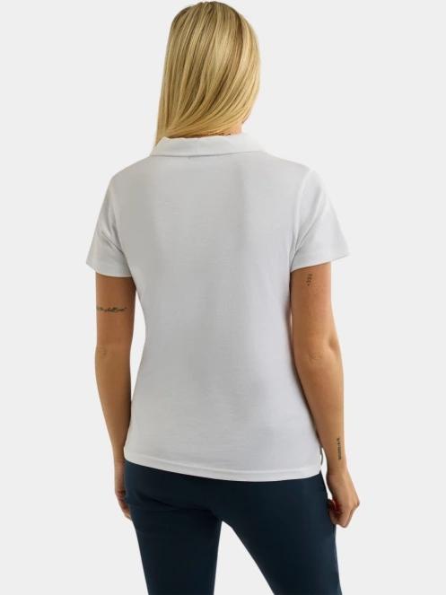 tricou cu maneci scurte pt. femei Nautica Adalynn Polo Shirt alb 3