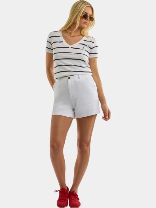 pantaloni scurti pt. femei Nautica Kora Short alb 4