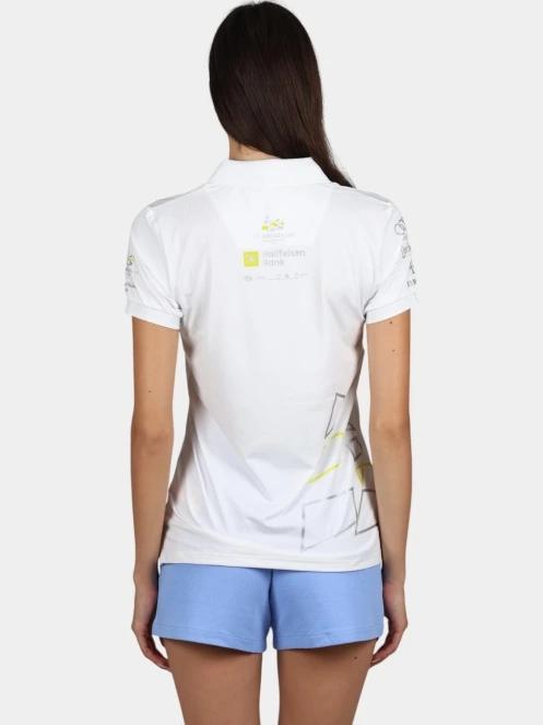 tricou cu guler pt. femei Nautica Layla 2 Polo Shirt alb 5