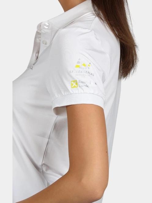 tricou cu guler pt. femei Nautica Layla 2 Polo Shirt alb 9