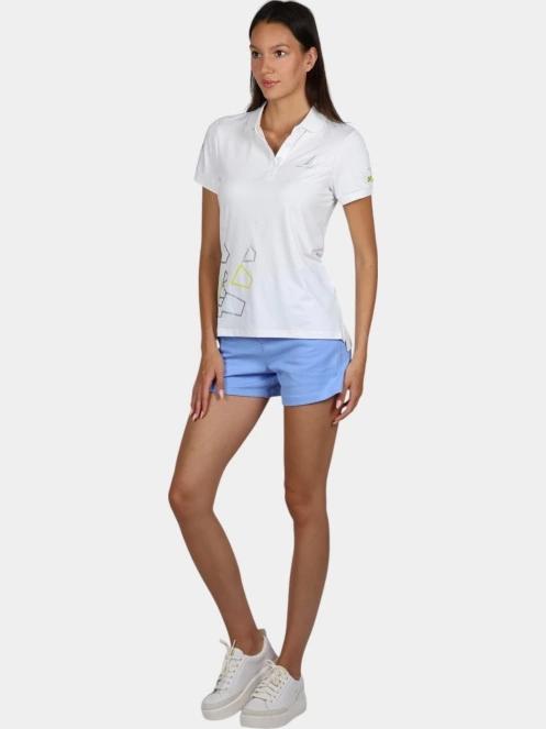 tricou cu guler pt. femei Nautica Layla 2 Polo Shirt alb 10