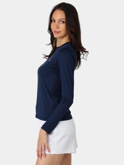 tricou cu maneci lungi pt. femei Nautica Lisa Long Sleeve T-Shirt albastru inchis 3
