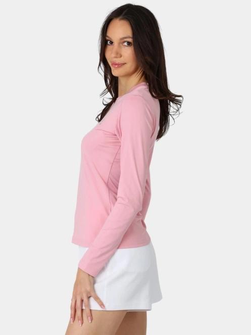 tricou cu maneci lungi pt. femei Nautica Lisa Long Sleeve T-Shirt roz 3