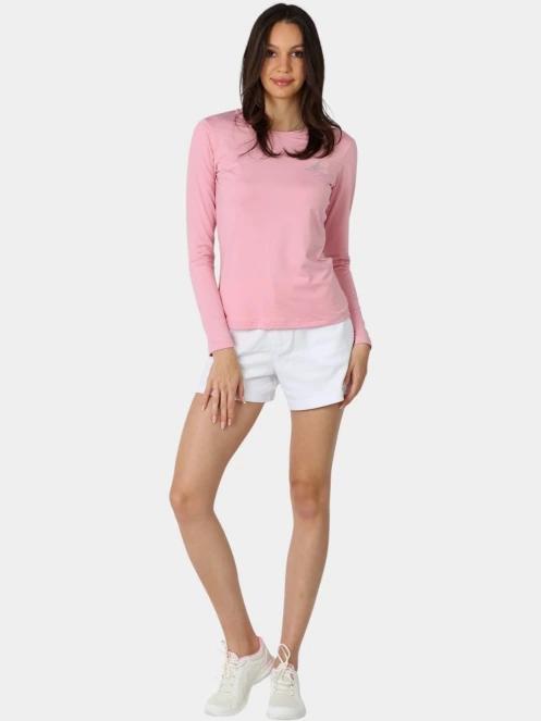 tricou cu maneci lungi pt. femei Nautica Lisa Long Sleeve T-Shirt roz 5