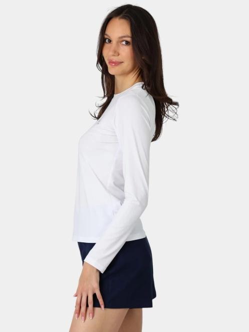 tricou cu maneci lungi pt. femei Nautica Lisa Long Sleeve T-Shirt alb 3