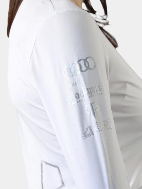 tricou cu maneci lungi pt. femei Nautica Lisa 2 Long Sleeve Shirt alb 6