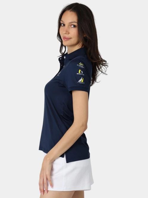 tricou cu guler pt. femei Nautica Layla 2 Polo albastru inchis 3