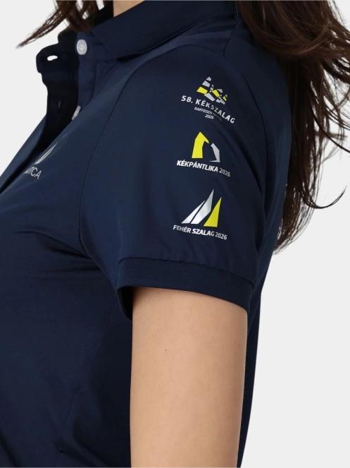 tricou cu guler pt. femei Nautica Layla 2 Polo albastru inchis 6