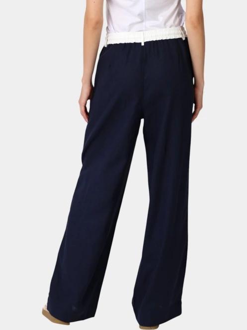 pantaloni cu croiala larga pt. femei Nautica Ontario Pant albastru inchis 4
