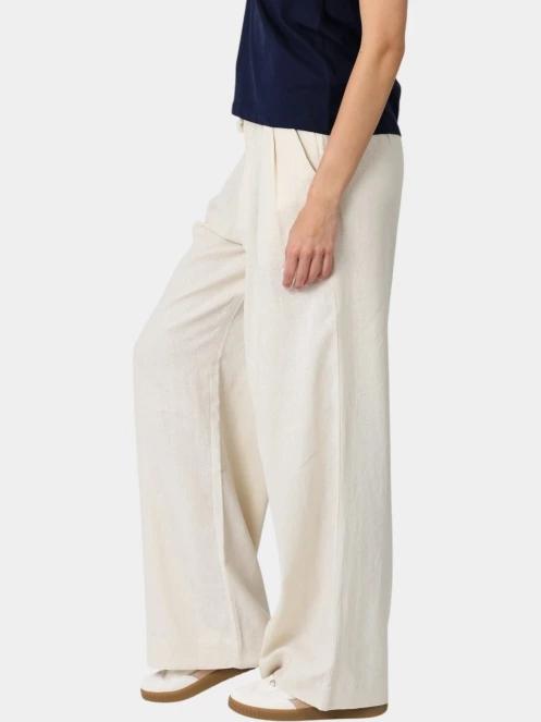 pantaloni cu croiala larga pt. femei Nautica Ontario Pant alb 3