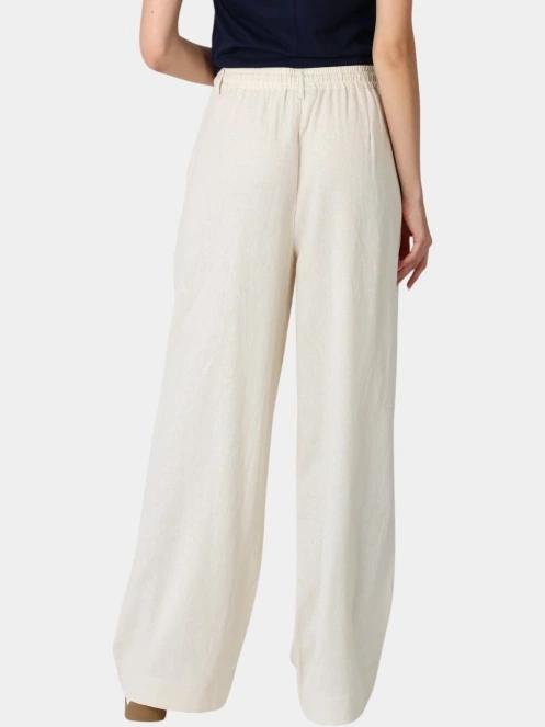 pantaloni cu croiala larga pt. femei Nautica Ontario Pant alb 4