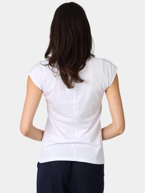 tricou cu maneci scurte pt. femei Nautica Fia T-Shirt alb 4