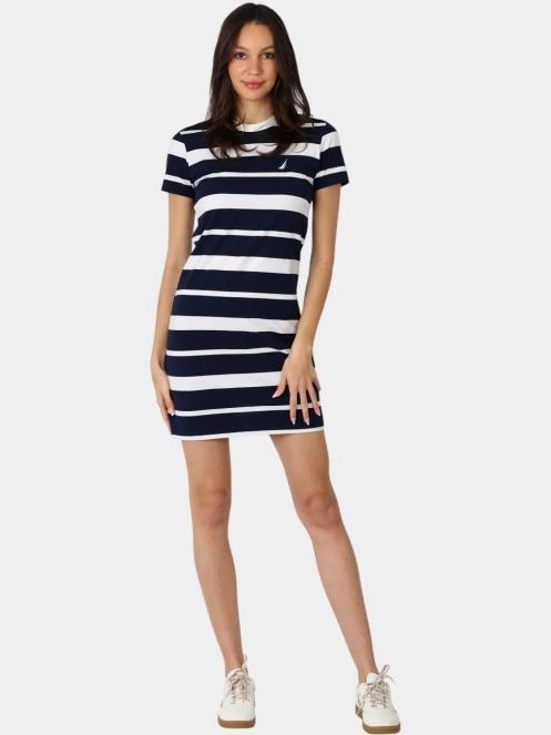 rochie tricou pt. femei Nautica Lux Dress albastru inchis 3