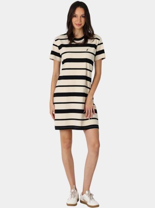 rochie tricou pt. femei Nautica Lux Dress nisip 2